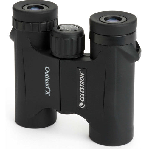 Celestron Outland X 10x25 Prismáticos BAK4 Impermeables con Funda