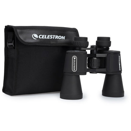 Celestron 7x50 Cometron Binoculares 7x Aumento 50mm Lente Objetivo con Estuche y Correa