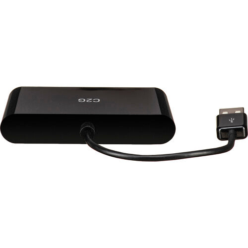 C2G Hub USB 2.0 de 4 Puertos Tipo-A con Transferencia de 480 Mb/s