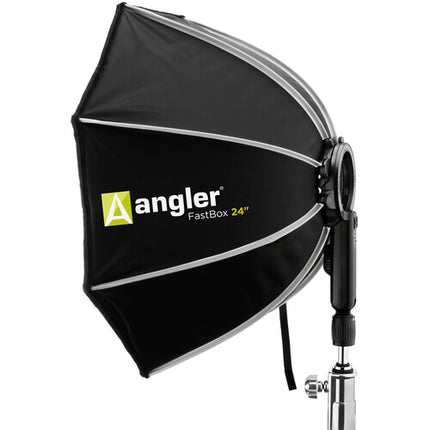 Angler FastBox Softbox Octagonal 24" con Rejilla Adaptador Profoto A2 Kit