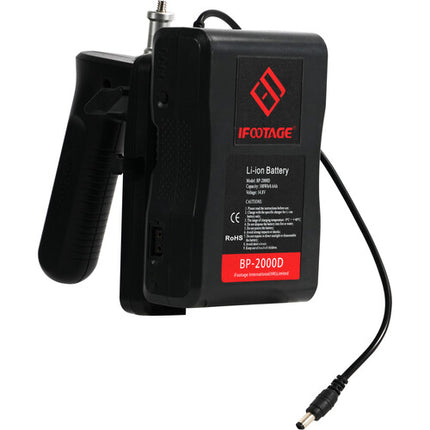 iFootage V-Mount Empuñadura Ergonómica para Baterías V-Mount