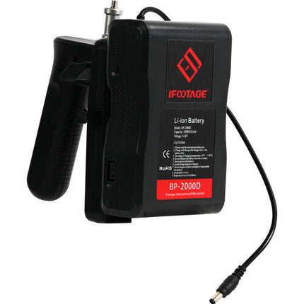 iFootage V-Mount Empuñadura Ergonómica para Baterías V-Mount