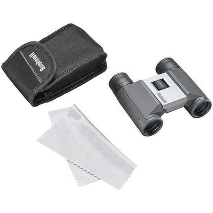 Bushnell 8x21 PowerView 2 Binoculares Compactos Ligeros con Prisma BAK4 y Correa de Cuello