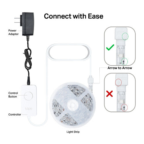 TP-Link Tapo L930-5 Tira de Luz Inteligente Wi-Fi 1000 Lúmenes 16.4 Pies