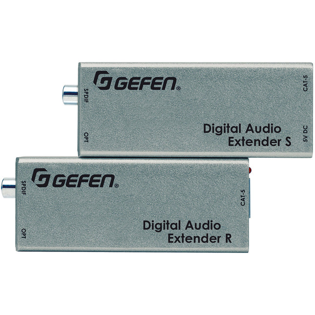 Gefen Digital Audio Extender Envío y Receptor Audio Digital 6 pie fibra óptica