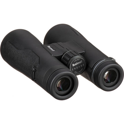 Bushnell 12x50 Prismáticos Compactos con Vidrio Baja Dispersión y Oculares Giratorios