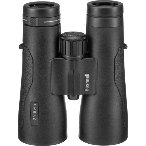 Bushnell 12x50 Prismáticos Compactos con Vidrio Baja Dispersión y Oculares Giratorios