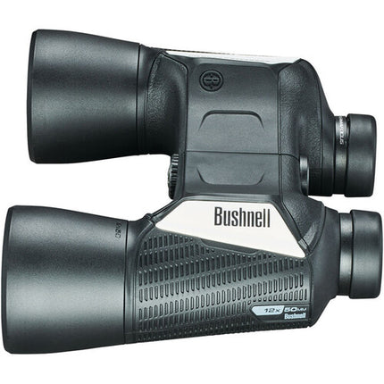 Bushnell 12x50 Prismáticos Deportivos Negros con Ángulo de Visión 61° y Sistema PermaFocus
