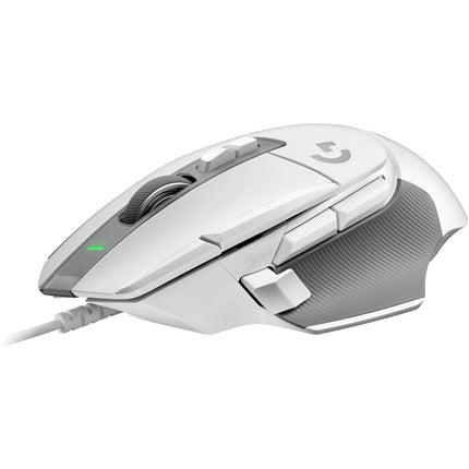 Logitech G G502 X Ratón Gaming Blanco 25600 dpi 13 Controles Programables