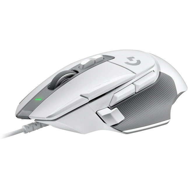 Logitech G G502 X Ratón Gaming Blanco 25600 dpi 13 Controles Programables