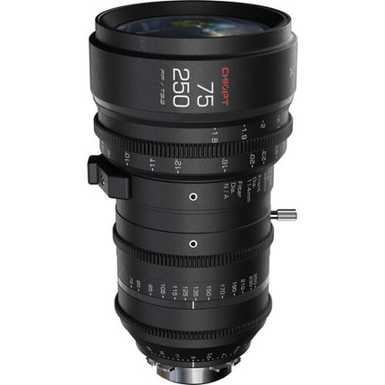 CHIOPT XTREME 75-250mm T3.2 Zoom Cine con Monturas PL y EF