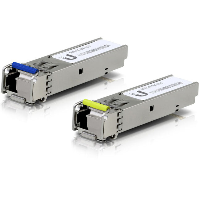 Ubiquiti Transceptor SFP LC Simplex Monomodo 1.25Gbps Kit 2 Pzas