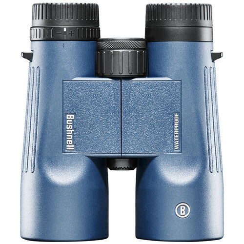 Bushnell 10x42 H2O Prismáticos Techo Resistente Agua Ligeros Azul