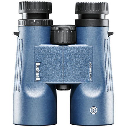 Bushnell 10x42 H2O Prismáticos Techo Resistente Agua Ligeros Azul
