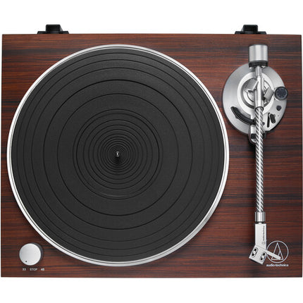 Audio-Technica AT-LPW50BT-RW Tocadiscos Manual 33 1/3 y 45 rpm Bluetooth