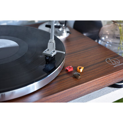 Audio-Technica AT-LPW50BT-RW Tocadiscos Manual 33 1/3 y 45 rpm Bluetooth