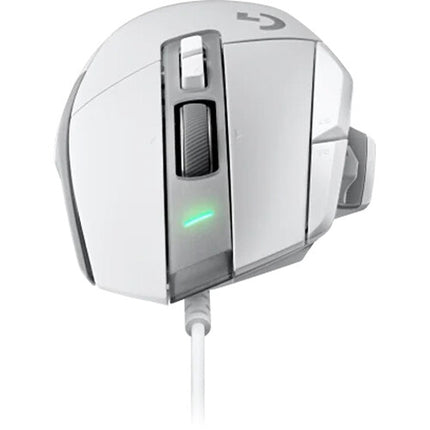 Logitech G G502 X Ratón Gaming Blanco 25600 dpi 13 Controles Programables