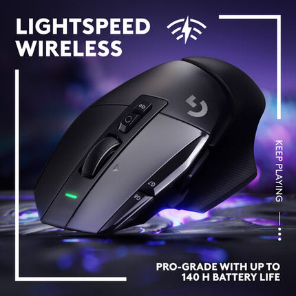 Logitech G G502 X LIGHTSPEED Ratón Gaming Inalámbrico 25600 dpi 140 Hrs batería