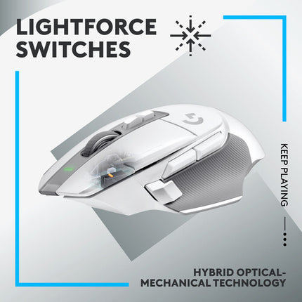 Logitech G G502 X LIGHTSPEED Ratón Gaming Inalámbrico 25600 dpi 140h Batería