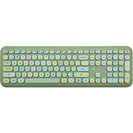 X9 Performance Teclado y Ratón Inalámbrico Verde 2.4 GHz 1200 dpi