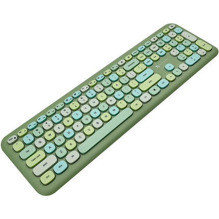 X9 Performance Teclado y Ratón Inalámbrico Verde 2.4 GHz 1200 dpi
