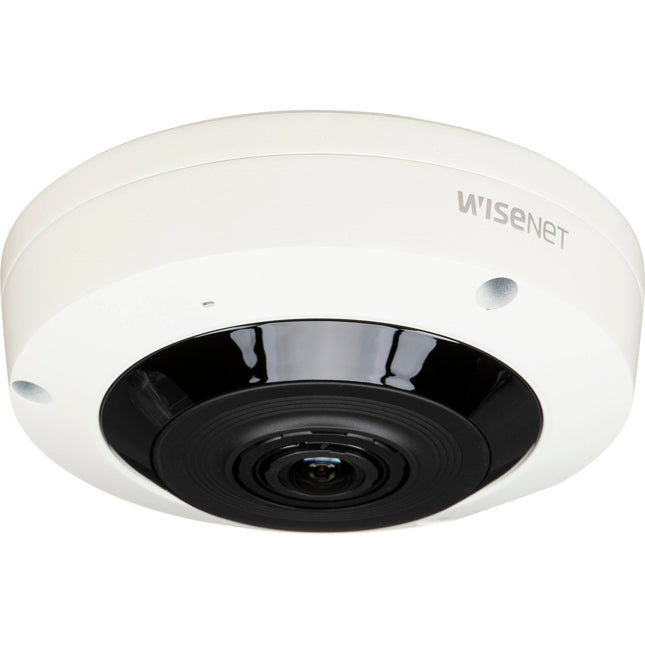 Hanwha Vision WiseNet XNF-8010R Cámara Fisheye 6MP Interior 360° 1.6mm 49ft IR