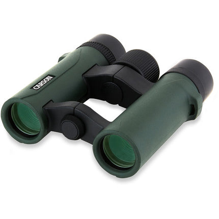 Carson 8x26 RD Binoculares con prisma BAK4 y óptica multicapa impermeables