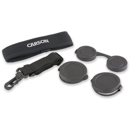 Carson 10x42 RD Prismáticos verdes BAK4 Ángulo 61° impermeables