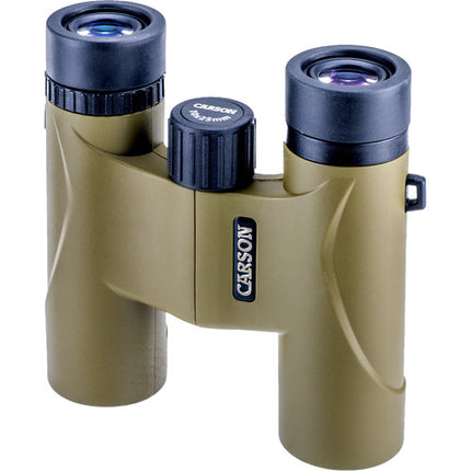 Carson 10x25 Stinger Prismáticos Compactos con Lente BK7 y Estuche