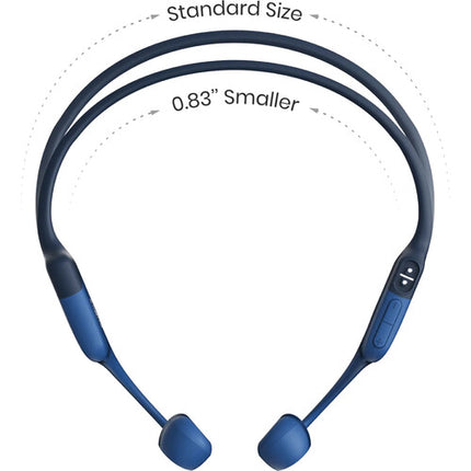 SHOKZ OpenRun Mini Auriculares Inalámbricos Abiertos 8 Horas IP67 Azul