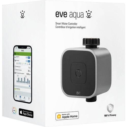 Eve Aqua Controlador de Agua Inteligente con Bluetooth y Siri IPX4