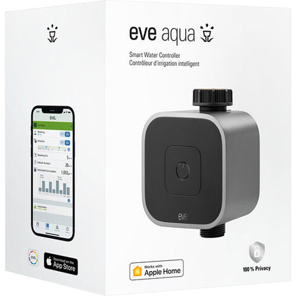 Eve Smart Outdoor Bundle Controlador de Agua Inteligente Estación Meteorológica IPX4