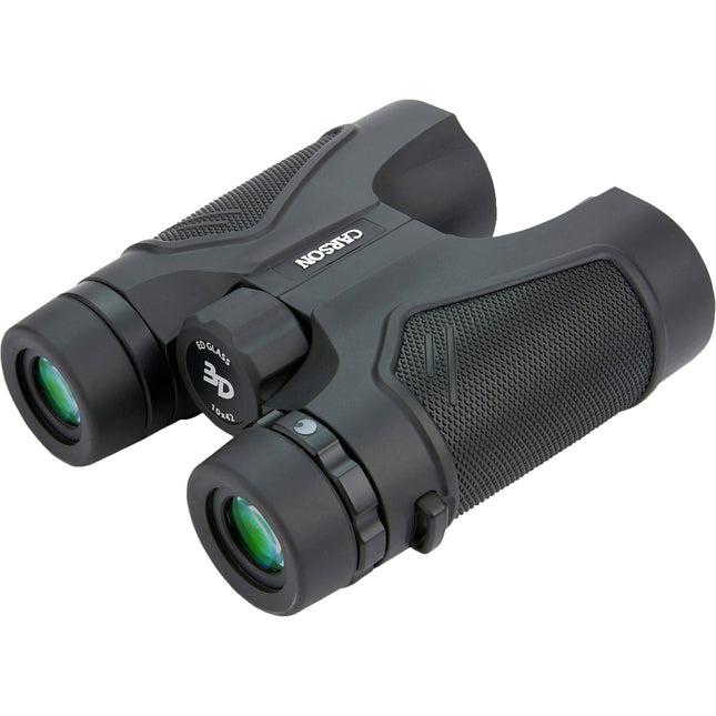 Carson 10x42 3D Series TD-042ED Binoculares Negro 60° Ángulo de Visión Resistente al Agua