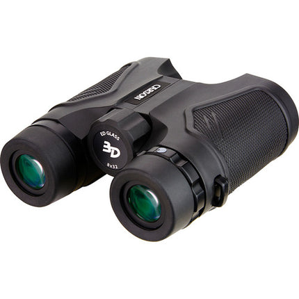 Carson 8x32 3D Series TD-832ED Prismáticos con vidrio ED y 60° visión amplia
