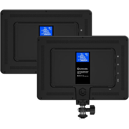 Lume Cube Kit Luz LED Bi-Color Panel Estudio 3200-5600K 200 LEDs 2 Luces y Soportes