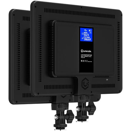 Lume Cube Kit Luz LED Bi-Color Panel Estudio 3200-5600K 200 LEDs 2 Luces y Soportes
