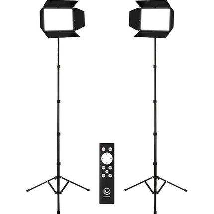 Lume Cube Kit Luz LED Bi-Color Panel Estudio 3200-5600K 200 LEDs 2 Luces y Soportes