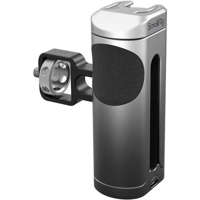 SmallRig Smartphone Side Handle mango lateral ajustable con conexión 1/4"-20 y soporte frío superior