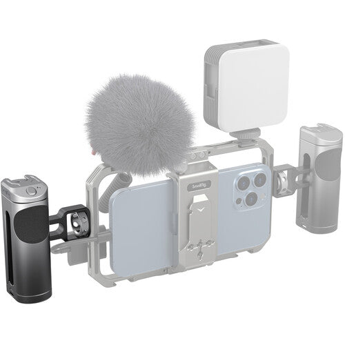 SmallRig Smartphone Side Handle con control remoto inalámbrico y montura 1/4"-20 adaptable para diestros y zurdos