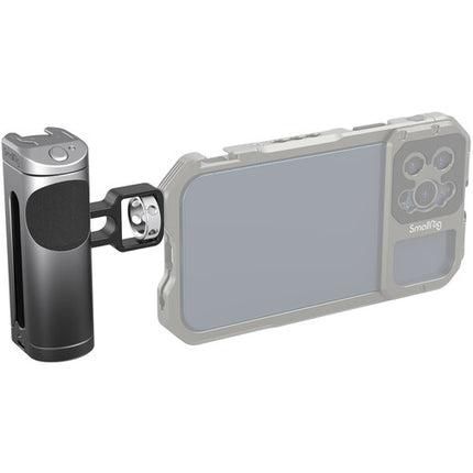 SmallRig Smartphone Side Handle con control remoto inalámbrico y montura 1/4"-20 adaptable para diestros y zurdos