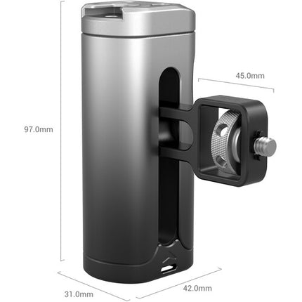 SmallRig Smartphone Side Handle mango lateral ajustable con conexión 1/4"-20 y soporte frío superior