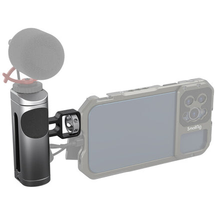 SmallRig Smartphone Side Handle mango lateral ajustable con conexión 1/4"-20 y soporte frío superior