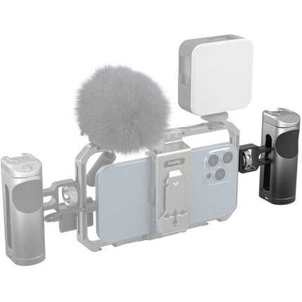SmallRig Smartphone Side Handle mango lateral ajustable con conexión 1/4"-20 y soporte frío superior