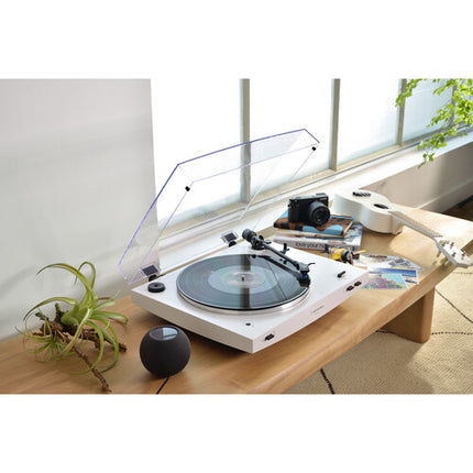 Audio-Technica AT-LP3XBT Tocadiscos Automático 33 y 45 rpm Bluetooth Blanco