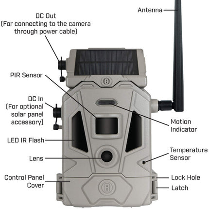 Bushnell CelluCORE 20 Cámara de Rastreo Solar 20MP 1080p Dual SIM
