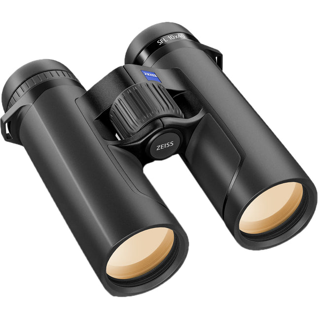 ZEISS 10x40 SFL Binoculares ligero 5 pies enfoque cercano estuche funda