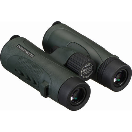 Hawke Sport Optics Prismáticos 10x42 ED Verde con Funda y Correa