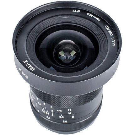 Meike 10mm f/2 Objetivo Manual APS-C Gran Angular para Fujifilm X