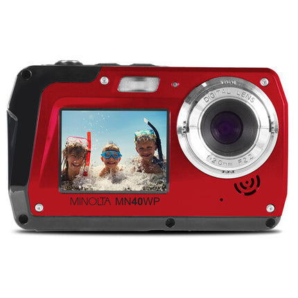 Minolta MN40WP Cámara Digital Sumergible 48MP Vídeo 2.7K 16GB