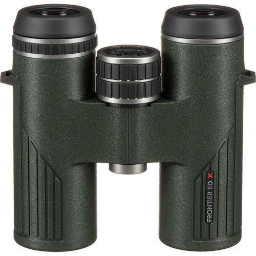 Hawke Sport Optics 8x32 Frontier ED X Prismáticos Verde 62° Ángulo Incluye Estuche Correa y Paño